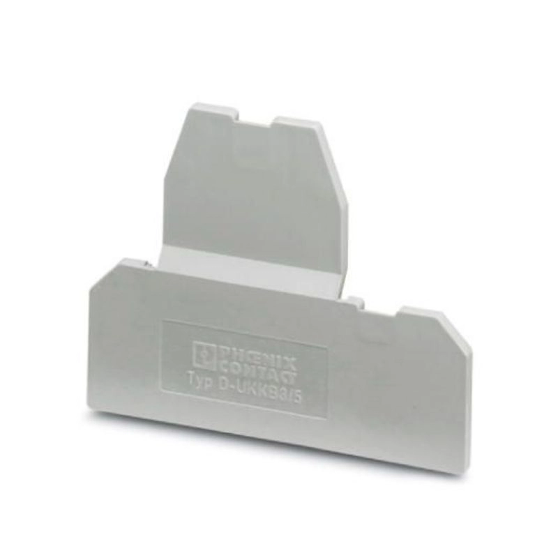 Tapa final para borne 67x2,5x52mm gris